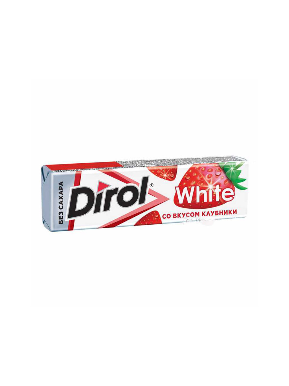 Жевательная резинка "Dirol" white клубника 13,6гр